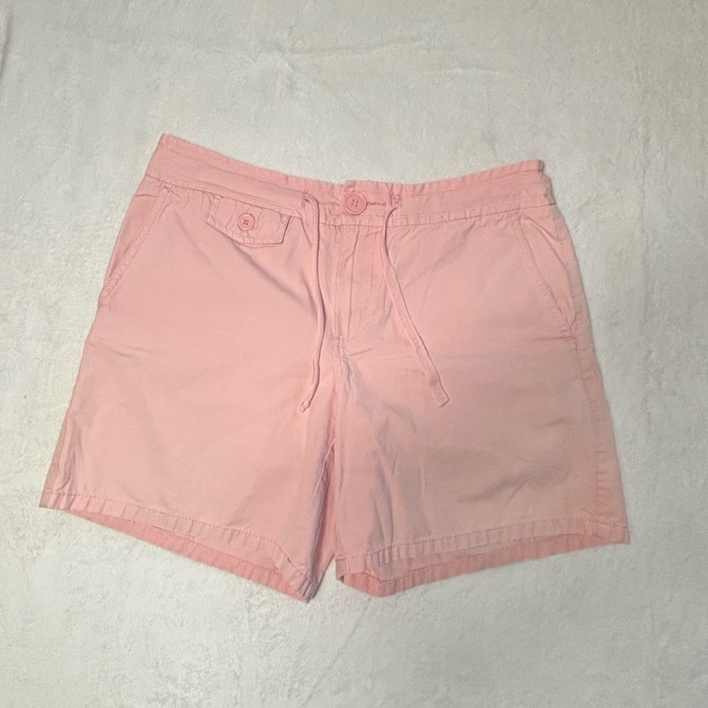 Old Navy Pink Bermuda Shorts Classic Cotton Blend
